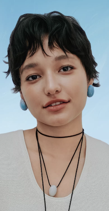 Gilded Sphere Studs – Minimalist Oval Earrings